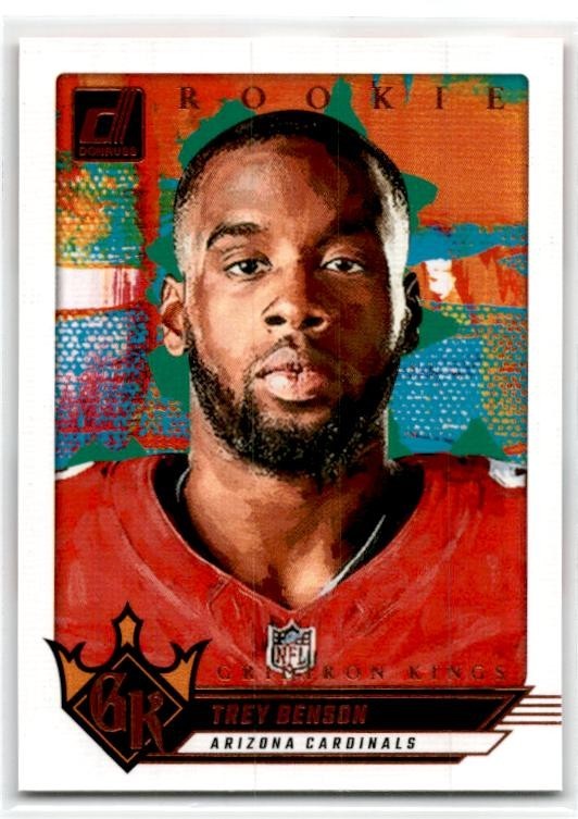 2024 Donruss Rookie Gridiron Kings #14 Trey Benson Arizona Cardinals