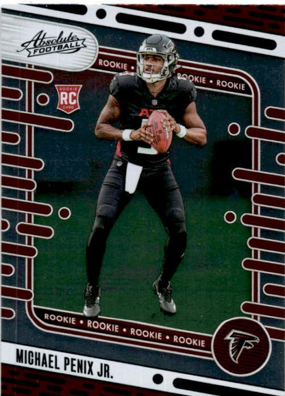 2024 Panini Absolute #108 Michael Penix Jr. Rookie Atlanta Falcons