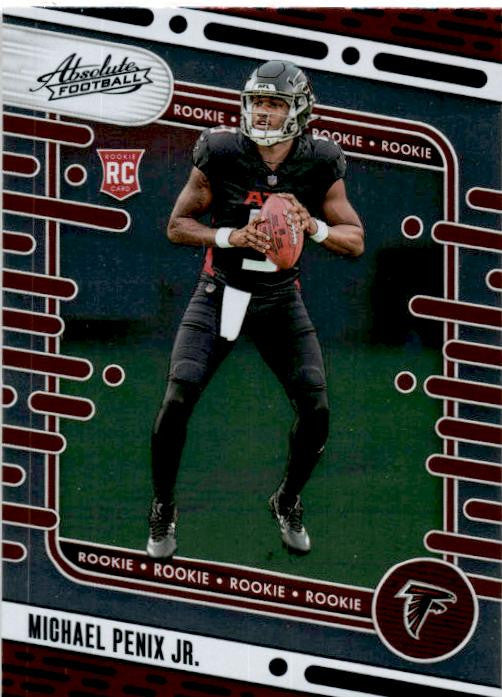 2024 Panini Absolute #108 Michael Penix Jr. Rookie Atlanta Falcons