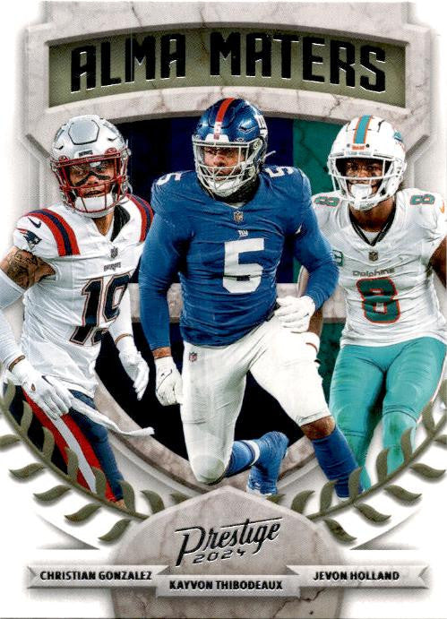 2024 Panini Prestige Alma Maters #25 Gonzalez / Holland / Thibodeaux