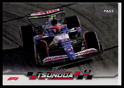2024 Topps Paddock Pass Formula 1 #47 Yuki Tsunoda