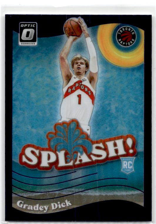 2023-24 Donruss Optic Splash Purple #9 Gradey Dick Toronto Raptors