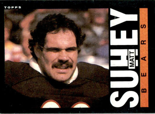 1985 Topps #35 Matt Suhey Chicago Bears