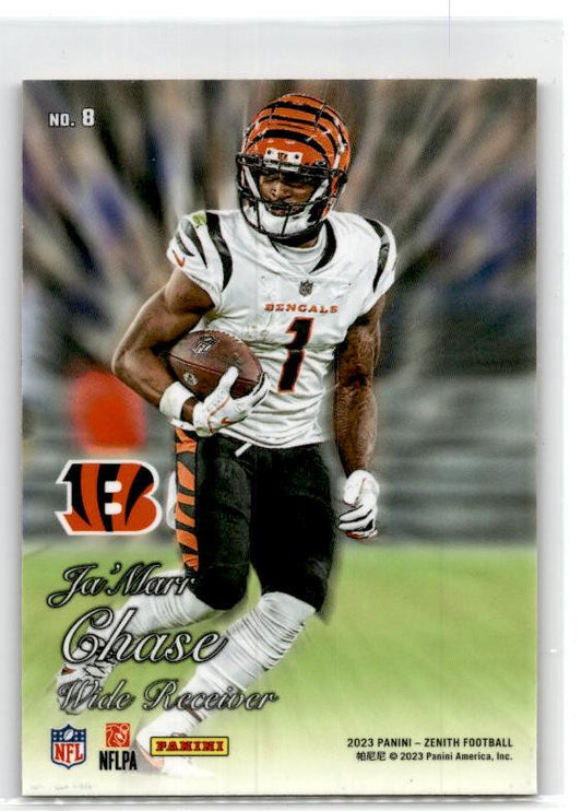 2023 Panini Zenith 1994 Pacific Red #8 Ja'Marr Chase Cincinnati Bengals