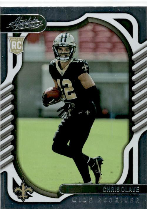 2022 Panini Absolute #109 Chris Olave Rookie New Orleans Saints