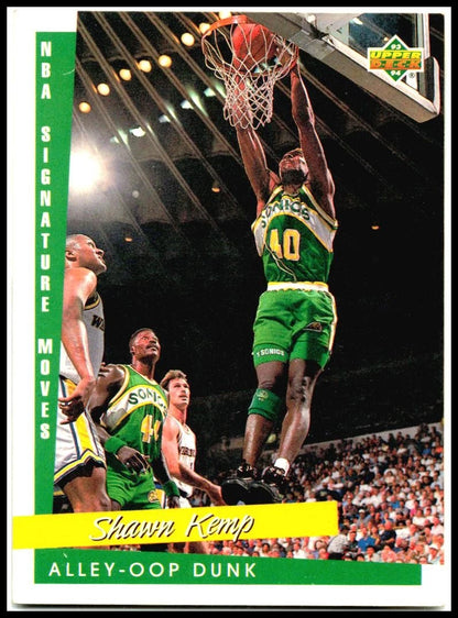 1993-94 Upper Deck #251 Shawn Kemp Seattle SuperSonics