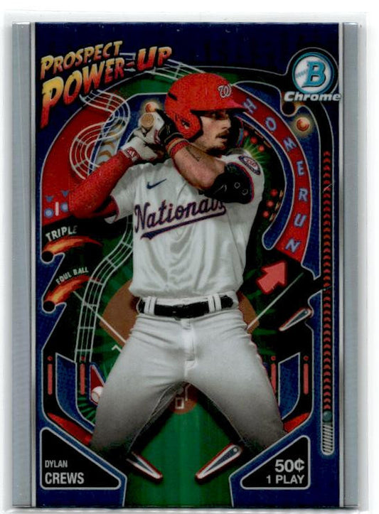 2024 Bowman #PP-10 Dylan Crews Prospect Power-Up