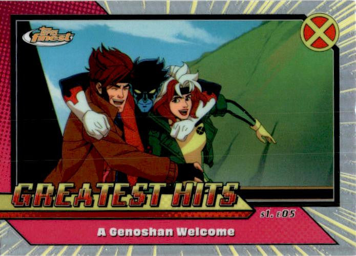 2025 Topps Finest Marvel X-Men Greatest Hits #GH-7 A Genoshan Welcome