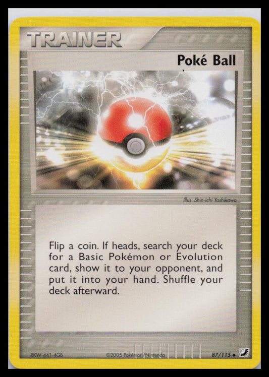 Unseen Forces #87/115 Poke Ball