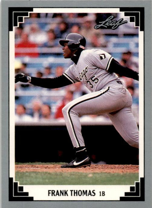 1991 Leaf #281 Frank Thomas Chicago White Sox