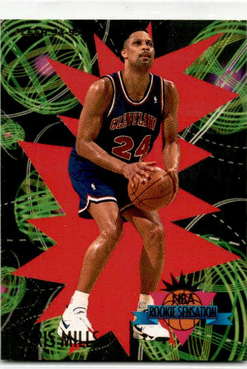 1994-95 Fleer Rookie Sensations #17 Chris Mills Cleveland Cavaliers