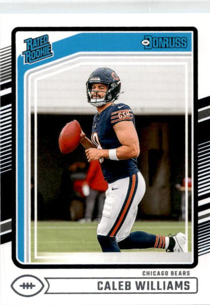 2024 Donruss #327 Caleb Williams Rookie Chicago Bears