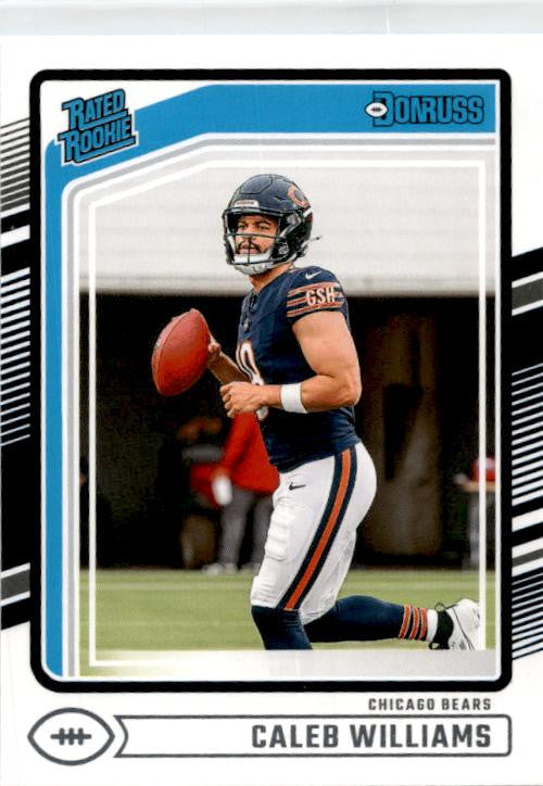2024 Donruss #327 Caleb Williams Rookie Chicago Bears