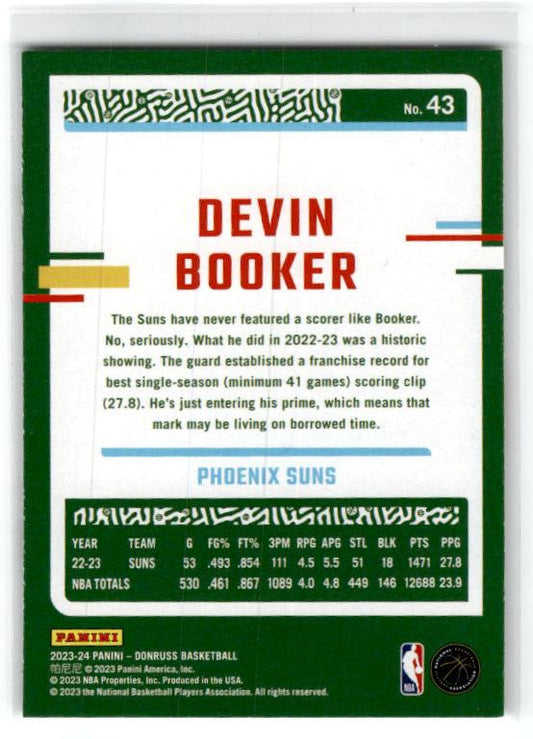 2023-24 Donruss #43 Devin Booker