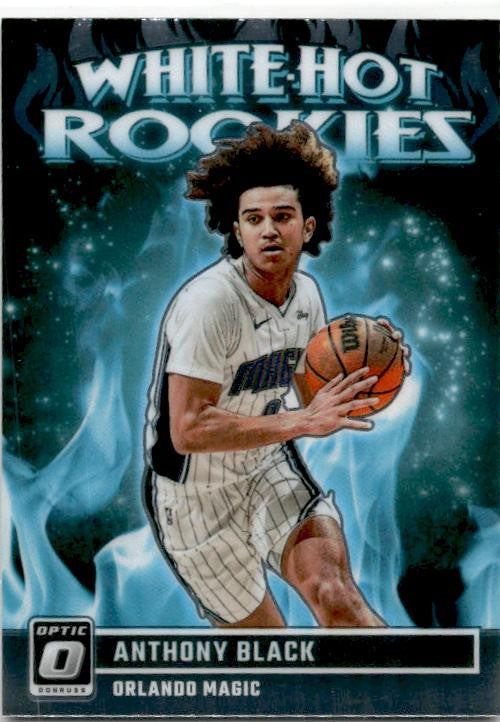 2023-24 Donruss Optic White Hot Rookies #1 Anthony Black Orlando Magic