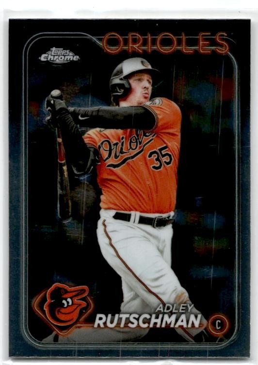 2024 Topps Chrome #80 Adley Rutschman Baltimore Orioles