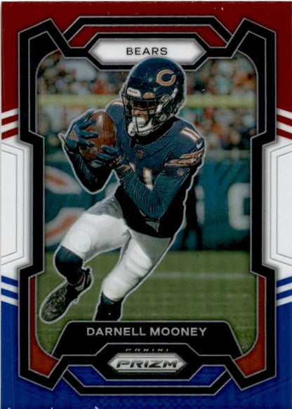 2023 Panini Prizm Red White and Blue #50 Darnell Mooney Chicago Bears