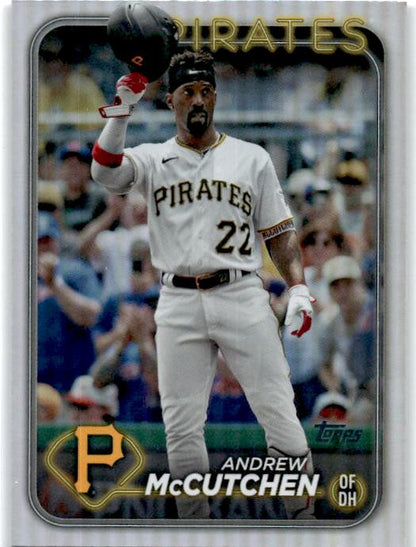 2024 Topps Rainbow Foil #566 Andrew McCutchen Pittsburgh Pirates