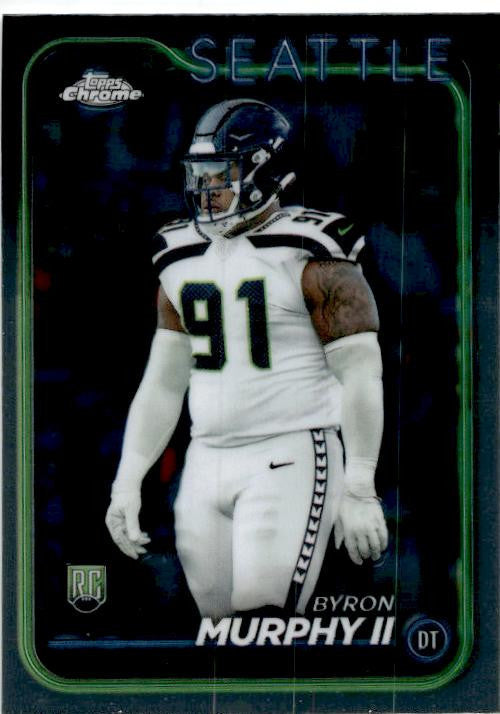 2024 Topps Chrome #297 Byron Murphy Rookie Seattle