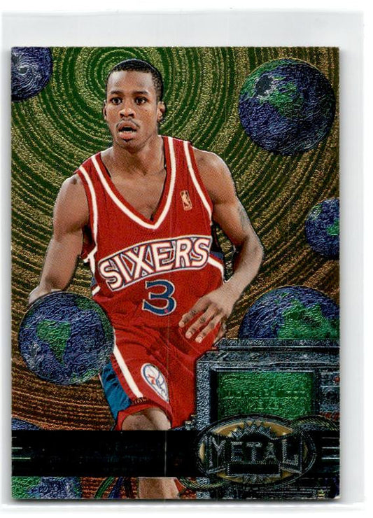 1997-98 Metal Universe #20 Allen Iverson Philadelphia 76ers