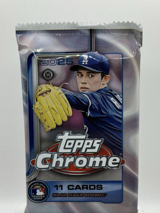 2025 Topps Chrome Jumbo Hobby Pack