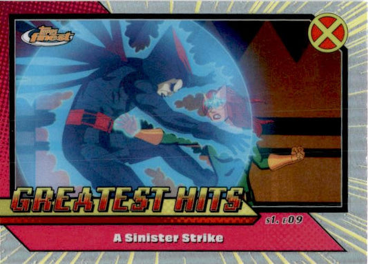 2025 Topps Finest Marvel X-Men Greatest Hits #GH-18 A Sinister Strike