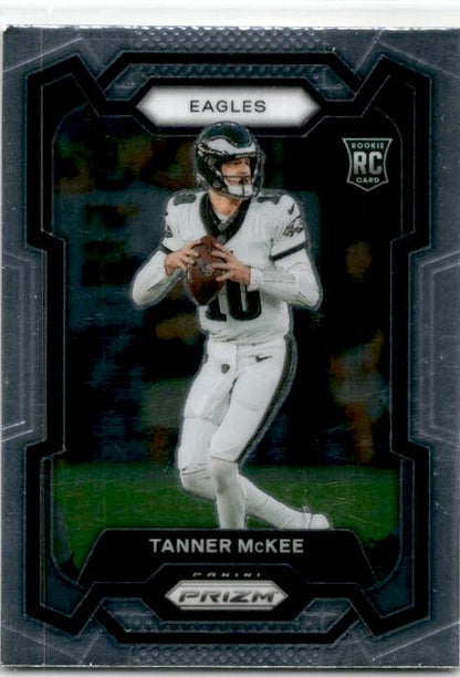 2023 Panini Prizm #383 Tanner McKee Rookie Philadelphia Eagles