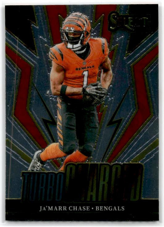 2023 Panini Select Turbocharged #TUR-JCH Ja'Marr Chase Cincinnati Bengals