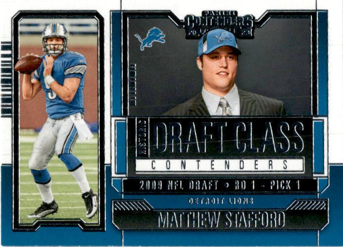 2023 Panini Contenders Historic Draft Class #HDC-MS Matthew Stafford Lions