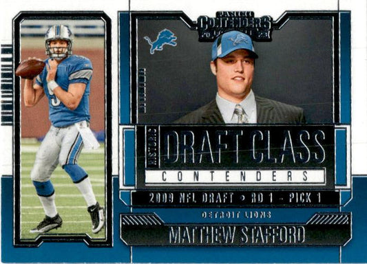 2023 Panini Contenders Historic Draft Class #HDC-MS Matthew Stafford Lions