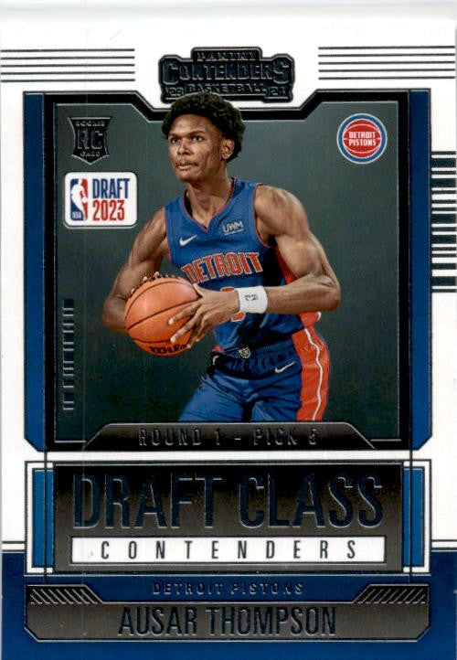 2023-24 Panini Contenders 2023 Draft Class Contenders #25 Ausar Thompson Pistons