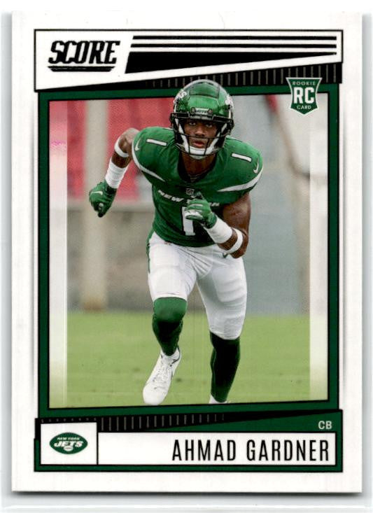2022 Score #325 Ahmad Gardner Rookie New York Jets