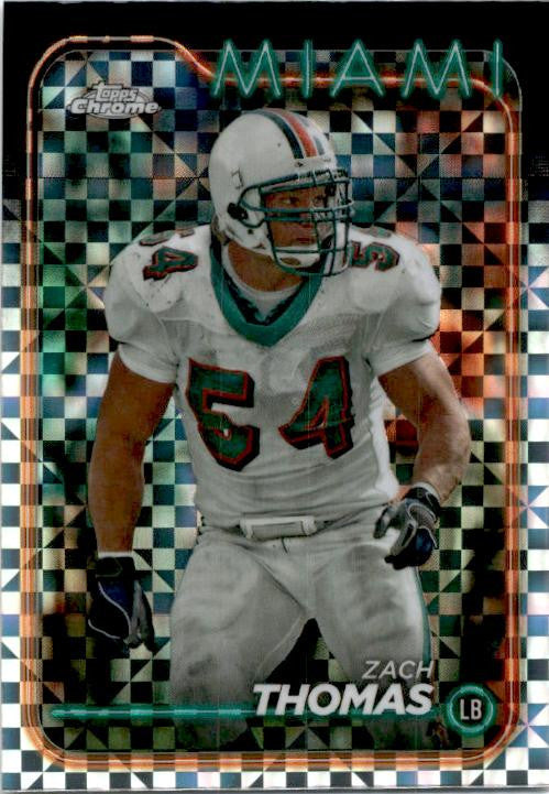 2024 Topps Chrome Checkerboard #109 Zach Thomas Miami