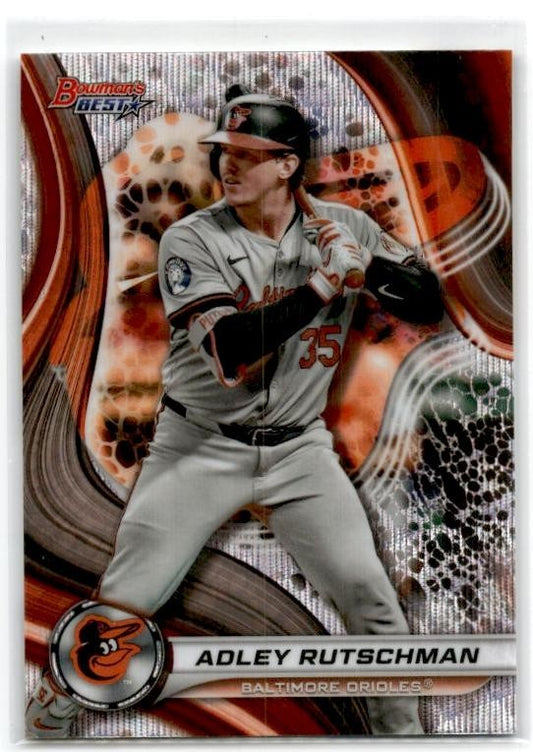 2024 Bowman's Best #9 Adley Rutschman Wave Refractors
