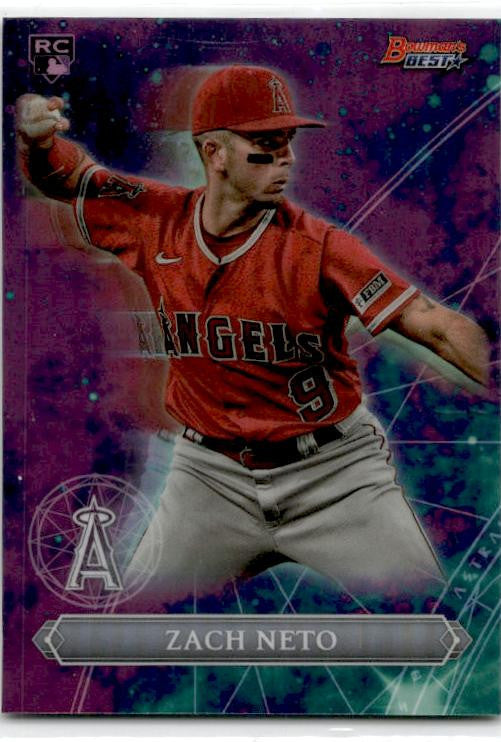 2023 Bowman's Best Astral Projections #AP-1 Zach Neto Los Angeles Angels