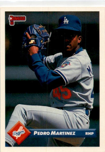 1993 Donruss #326 Pedro Martinez Los Angeles Dodgers