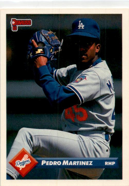 1993 Donruss #326 Pedro Martinez Los Angeles Dodgers