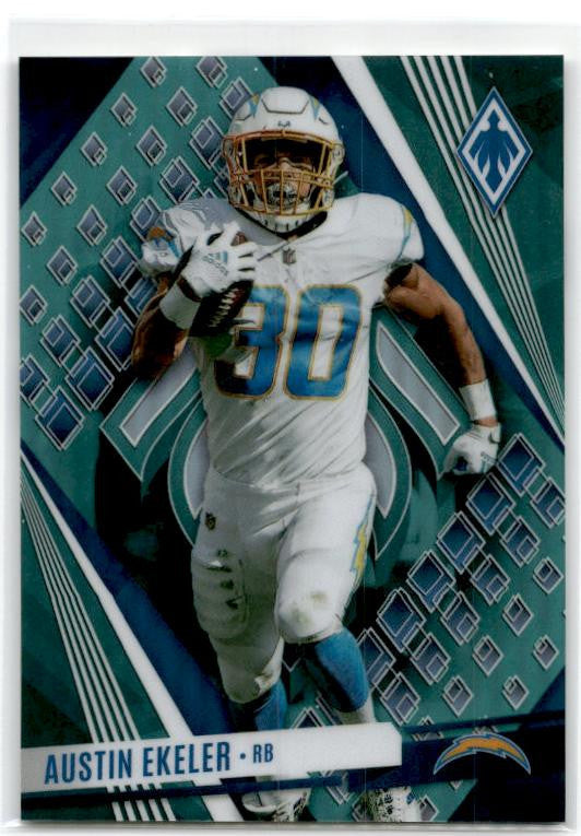 2023 Panini Phoenix Teal #58 Austin Ekeler #/125 Los Angeles Chargers