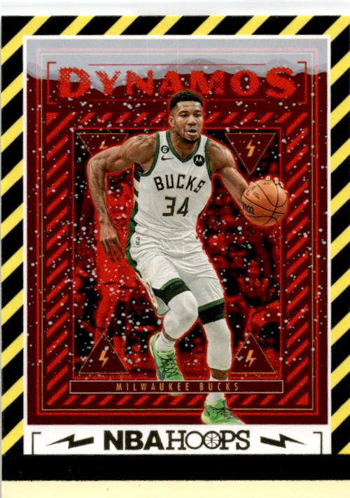 2023-24 Hoops Winter Dynamos #14 Giannis Antetokounmpo Milwaukee Bucks