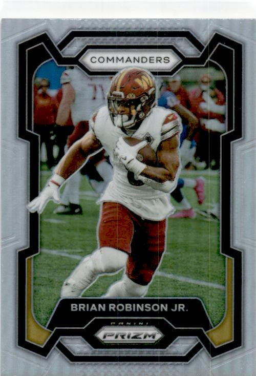 2023 Panini Prizm Silver #292 Brian Robinson Jr. Washington Commanders