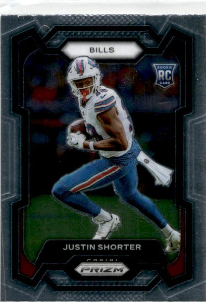 2023 Panini Prizm Silver #310 Justin Shorter Rookie Buffalo Bills