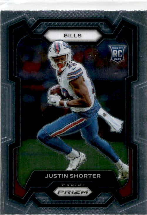 2023 Panini Prizm Silver #310 Justin Shorter Rookie Buffalo Bills