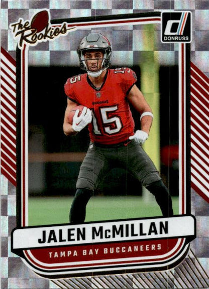 2024 Donruss The Rookies #TR-7 Jalen McMillan Tampa Bay Buccaneers
