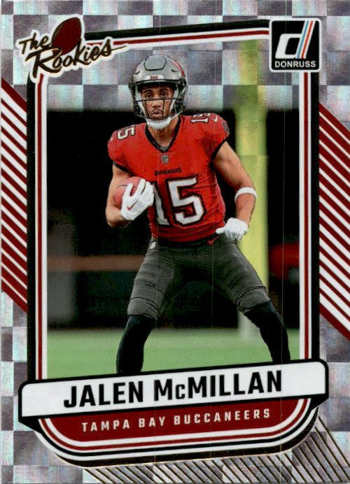 2024 Donruss The Rookies #TR-7 Jalen McMillan Tampa Bay Buccaneers