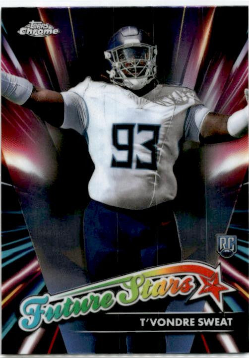 2024 Topps Chorme Future Stars #FS-17 T'Vondre Sweat Rookie Tennessee