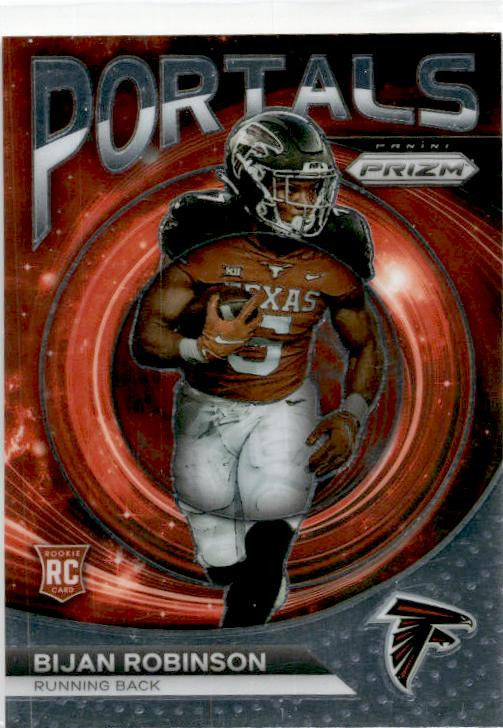 2023 Panini Prizm Portals #PO-8 Bijan Robinson