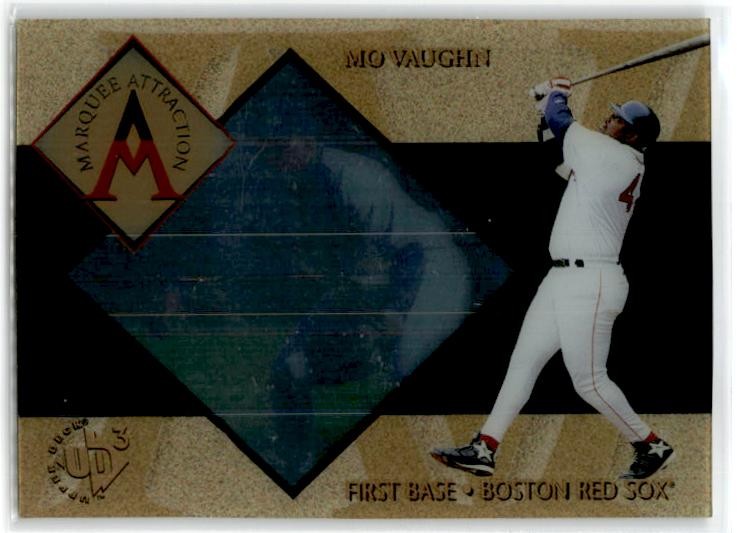 1997 Upper Deck UD3 Marquee Attraction #MA9 Mo Vaughn Boston Red Sox
