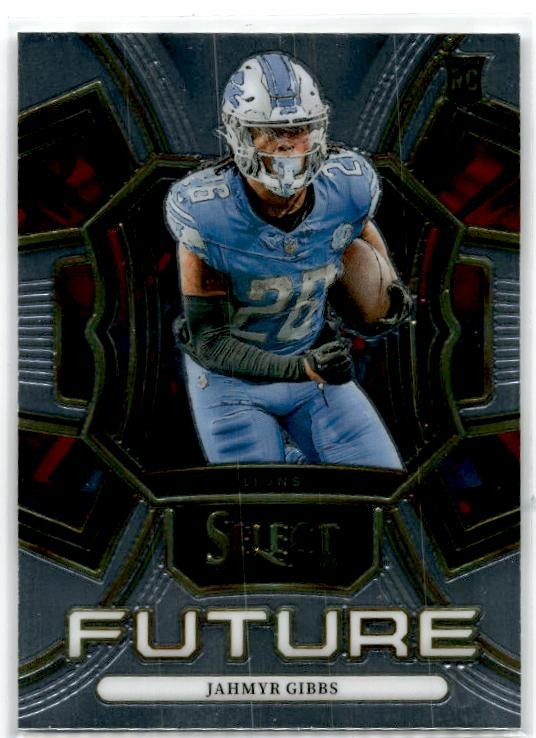 2023 Panini Select Select Future #FUT-JGI Jahmyr Gibbs Detroit Lions