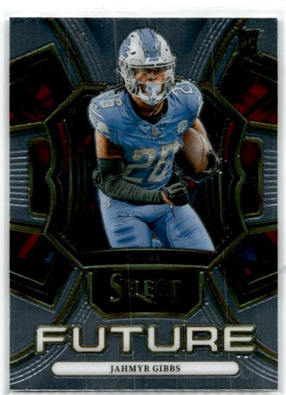 2023 Panini Select Select Future #FUT-JGI Jahmyr Gibbs Detroit Lions