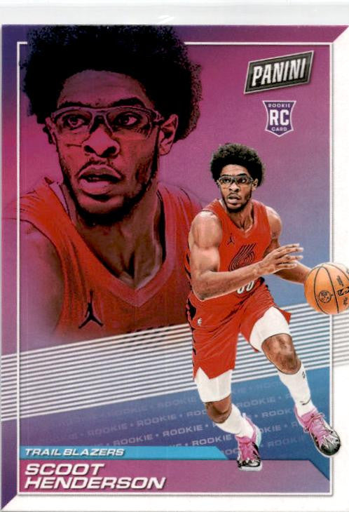 2023-24 Panini Player of the Day #59 Scoot Henderson Portland Trail Blazers